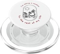 Sto Prendendo Una Vacanza Per Il Resto Della Mia Vita (Spiaggia) PopSockets PopGrip per MagSafe