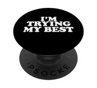 Sto provando il mio meglio PopSockets PopGrip Adesivo