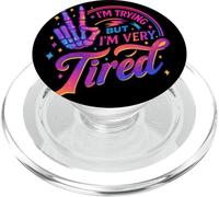 Sto provando ma sono molto stanco scheletro PopSockets PopGrip per MagSafe