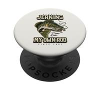 Sto sempre masturbando il mio bordo di pesca divertente PopSockets PopGrip Adesivo