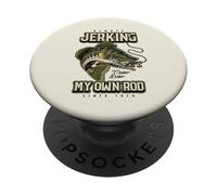 Sto sempre masturbando il mio bordo di pesca divertente PopSockets PopGrip Adesivo