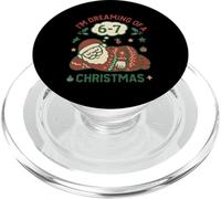 Sto sognando un 67 Meme Brainrot divertente di Natale PopSockets PopGrip per MagSafe