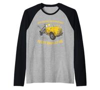 STO Solo aspettando Che Il Dispatcher Si torni da Me Camion di rimorchio Maglia con Maniche Raglan