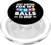 Sto solo aspettando che le mie palle cadano Bingo Fun PopSockets PopGrip per MagSafe