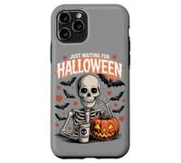 Sto solo aspettando Halloween Funny Skeleton Humor Custodia per iPhone 11 Pro