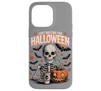 Sto solo aspettando Halloween Funny Skeleton Humor Custodia per iPhone 14 Pro Max