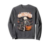 STO Solo aspettando Halloween Funny Skeleton Humor Felpa