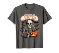 STO Solo aspettando Halloween Funny Skeleton Humor Maglietta
