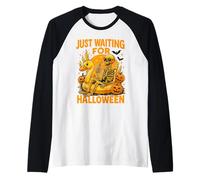 STO Solo aspettando Halloween Funny Spooky Skeleton Summerween Maglia con Maniche Raglan