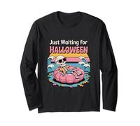 STO Solo aspettando Halloween Skeleton Funny Candy Halloweeen Maglia a Manica