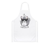 Sto Solo Chinchillin' Grembiule Da Cucina Per Cavia - Animale Divertente