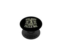 Sto solo facendo quello che il mio cane mi dice Dog Dad PopSockets PopGrip Adesivo