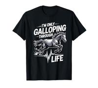 STO Solo galoppando Attraverso la Vita, Cavallo Maglietta