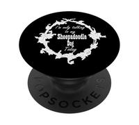 Sto solo parlando con il mio cane Sheepadoodle oggi stile vintage PopSockets PopGrip Adesivo