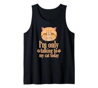 STO Solo Parlando con Il Mio Gatto Persiano Cat Today Canotta