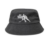 STO Solo Suonando Un Po'. Uomo Donne Cotone Cappelli di Benna Moda Bucket Hat Traspirante Cappello da Sole per Estate All'Aperto Viaggi