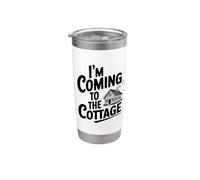 Sto venendo al cottage Bicchiere termico in acciaio inox doppia parete