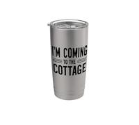 Sto venendo al cottage Bicchiere termico in acciaio inox doppia parete