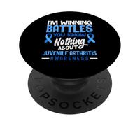 Sto vincendo battaglie Non sai niente Artrite giovanile PopSockets PopGrip Adesivo