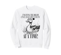 STO vivendo Il Sogno Una brutta decisione alla Volta (Anatra Divertente) Felpa