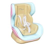 STOAT Seggiolino Auto per Bambole Compatibile con Pop Mart/Labubu - Clip Aria & Supporto Scrivania a Base Magnetica, per Peluche 10-17cm, Decor Auto & Accessorio da Collezione (Color Albicocca)