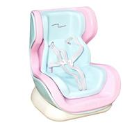 STOAT Seggiolino Auto per Bambole Compatibile con Pop Mart/Labubu - Clip Aria & Supporto Scrivania a Base Magnetica, per Peluche 10-17cm, Decor Auto & Accessorio da Collezione (Blu)