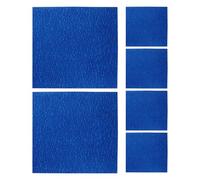 STOBAZA 10 Pezzi Foglio Adesivo per Stampante 3d Resistente al Calore in Carta Adesiva Blu per Pla e Petg Applicazione senza Bolle per Stampa 3d da Scrivania
