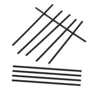 STOBAZA 10 pezzi Marker Lateral Side Dots per Tastiera Chitarra Inlay Nero Facili da Installare per Migliorare Precisione e Accuratezza Note Adatti Musicisti Amatoriali