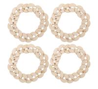 STOBAZA 100 Pezzi Bottoni in Legno per Pompon da Bottoni Fessura Rustici Forma Tonda e Cuore Fermagli Rimovibili per Cappelli Lavorati Maglia e Accessori per Berretti Fai da Te