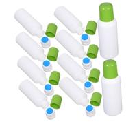 STOBAZA 10pezzi Flacone con Applicatore Spugna da Ricaricabile in Plastica per Liquidi come Oli Essenziali Cosmetici o Uso in Laboratorio