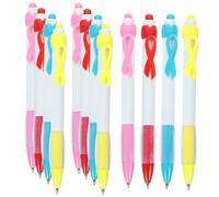 STOBAZA 12 Pezzi Penna Sfera Creativa in Plastico, Penna da Scrittura | Creative Writing Pen, Adorable Ballpoint Pen, Ball Point Press Pens, Back To School Party