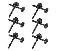 STOBAZA 12pezzi Kit Hardware per Chitarra Elettrica Viti e Bulloni per Giunto del Manico di Boccole di Precisione Piastra di Rinforzo del Manico Accessori per Montaggio della Chitarra