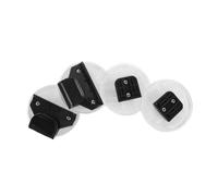 STOBAZA 2 Impostati Kit Ricambi Estensori Cancello Sicurezza Accessori Plastica Resistente per Recinto Fissaggio Stabile e Installazione Flessibile per Protezione