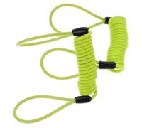 STOBAZA 2 pezzi Bloccadisco Cavo Antifurto in Acciaio Rivestito PVC Lucchetto Sicurezza Scooter Resistente e Facile da Installare per Accessori Bicicletta