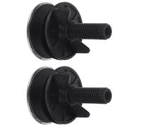 STOBAZA 2 Pezzi Copri Foro Lavello Cucina in Plastico e Acciaio Inossidabile Proprietà Sigillanti, Tappo Decorativo per Lavabo per Cucina e Hotel