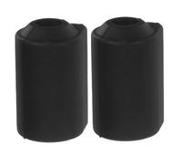 STOBAZA 2 Pezzi dell'ugello della stampante copertura in silicone del blocco riscaldatore calzino in silicone a blocco del riscaldatore Gel silice Nero