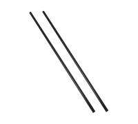 STOBAZA 2 Pezzi in Fibra Carbonio Resistenza Tubo Cavo con Texture Intrecciata per Progetti DIY Quadcopter Multicopter Accessori Leggeri e Facili da Installare