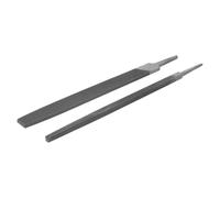 STOBAZA 2 Pezzi Lima per Affilatura Lamine Snowboard e Sci, 8 Pollici in | Set di Limatura di Precisione, Compatibile Sci e Snowboard, Colore Argento, Manutenzione in Pista