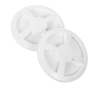 STOBAZA 2 Pezzi Manopole per Scatola Fazzoletti in Plastica Pulsanti Ergonomici per Dispenser Carta Igienica e Portasciugamani Compatibili per Bagno Installazione Facile Attrezzi