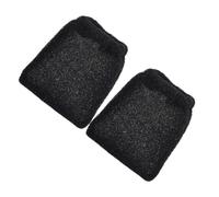 STOBAZA 2 pezzi Protezione Diffusore Asciugacapelli Copri Ugello in Schiuma Nero Facile da Installare e Trasportare per Viaggi e Uso Domestico