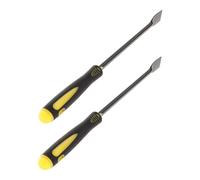 STOBAZA 2 Pezzi Tile And Metal Scraper Ergonomic Gasket And Glass Sealant Remover Durable Heavy Duty Caulking Tool Colore Casuale