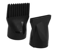 STOBAZA 2 Pezzi Ugello Design Stretto e Asciugacapelli Concentratore per in Plastica Resistente Alta con Pettine Integrato per Professionale a