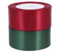 STOBAZA 2 Rotoli Nastro Artigianale Semplice in Poliestere per Confezioni e | Pezzi da 22m, Due Pezzi, Uso Fai e Decorazione Domestica, Morbido e Versatile