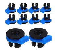 STOBAZA 20 Pezzi Clip Pneumatiche per Tubo per Stampanti Morsetti Quick Fit Antiscivolo con Accessori Facili da Installare Professionali Resistenti