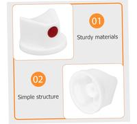 STOBAZA 20 Pezzi Ugelli Spray Vernice per Bomboletta Accessori Spray Resistenti all Acqua per Verniciatura Graffiti Bianchi per Protezione e Rifinitura