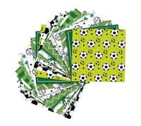 STOBAZA 24 Pezzi Tema Calcio per Confezione da Decorazioni per Feste per Compleanni e Design e Coinvolgente con Palloni da Calcio
