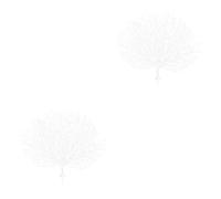 STOBAZA 2pezzi Decorazione Plastica Corallo Finto Ramo Artificiale Bianco Per Matrimonio Acquario e Casa Aggiungi Un Tocco Elegante Al Tuo