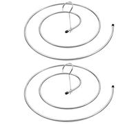 STOBAZA 2pezzi Stendibiancheria Inossidabile Per Lenzuola e Copriletti Hanger Multifunzionale Per Asciugatura Coperture Asciugamani e Coperte Design Set