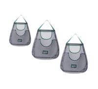 STOBAZA 3 Pezzi Cucina Rete Traspirante per Verdure e Frutta Organizer da Appendere con Ventilazione Ottimale Sacchetti Riutilizzabili per Conservare Cipolle Aglio e Freschi e Protetti