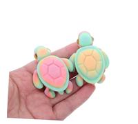 STOBAZA 3 Pezzi Tartarughe Stampate con Mobili Decorazioni Notturne per Modelli Realistici Miniatura per Subacquei